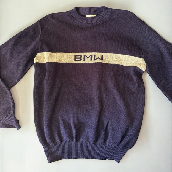 BMW Other - BMW Men's Navy Promotional Sweater Acrylic 80s